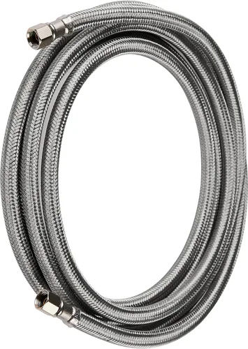 Vista 4 de 1 manguera EFIELD para fabricar hielo SS de 5 pies con 1/4 pulgadas Comp