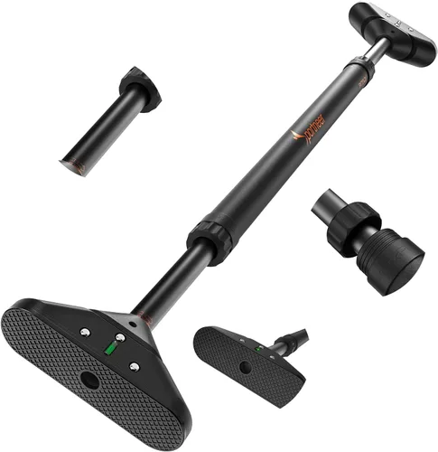 Vista 4 de Sportneer Pull Up Bar Doorway Chin Up Bar No Screws Door Frame Chin Up Push Up Sit Up Bar Adjustable 75-94cm (29.5''-37'') Up to 200kg Capacity