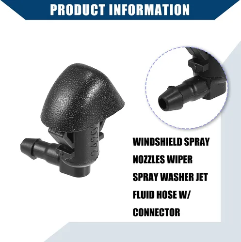 Vista 6 de N.º 76810-TK8-A01 Kit de boquillas de limpiaparabrisas para Honda Odyssey 2011-2017/Boquillas de pulverización para parabrisas delantero, manguera