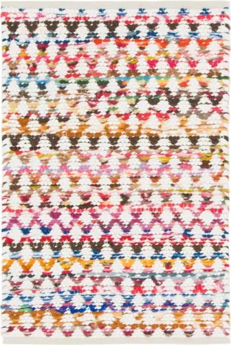 Vista 9 de Unique Loom Trenzado Chindi Collection - Alfombra casual moderna para múltiples áreas (2 pies x 3 pies)