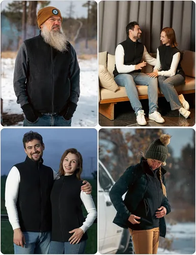 Vista 3 de Heated Vest, Heated Jacket, Heated Vest for Men and Heated Vest Women (Battery Included)