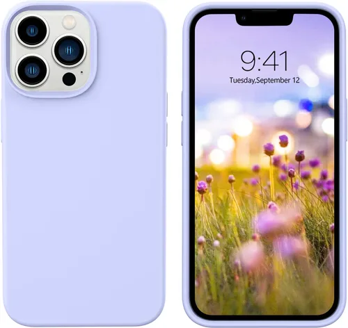 Vista 82 de GUAGUA Funda compatible con iPhone 17 Pro Max de 6.9 pulgadas, silicona líquida, goma de gel suave, delgada, forro de microfibra delgada