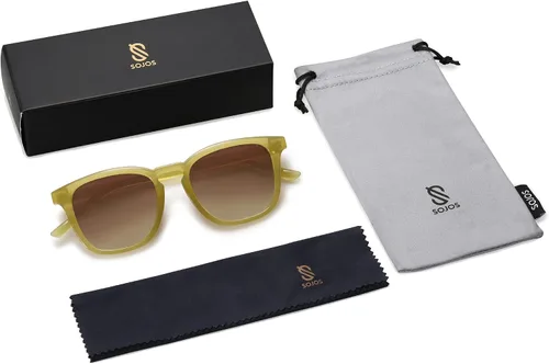 Vista 5 de SOJOS Polarized Sunglasses for Women Men Classic Vintage Style Shades