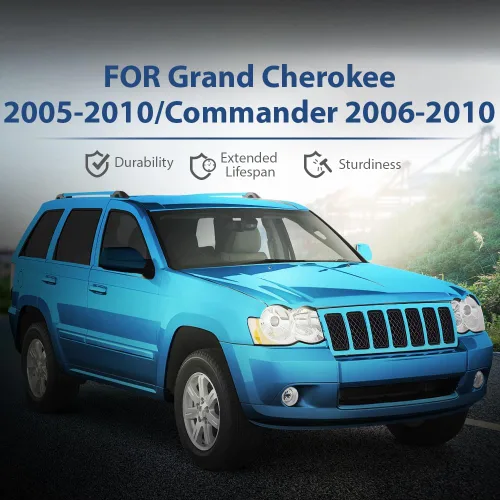 Vista 6 de PIT66 Luces antiniebla para parachoques delantero, compatibles con Jeep Grand Cherokee 2005-2010/Jeep Commander 2006-2010 izquierda/derecha
