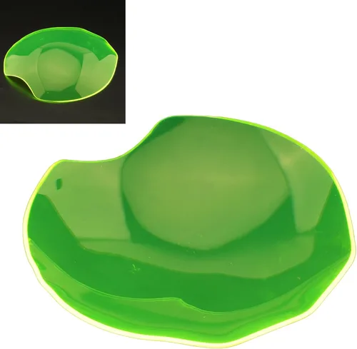 Vista 2 de Protector de lente de la pantalla de los faros delanteros para Ducati Monster 821 1200R 2014-2021 1 unids verde