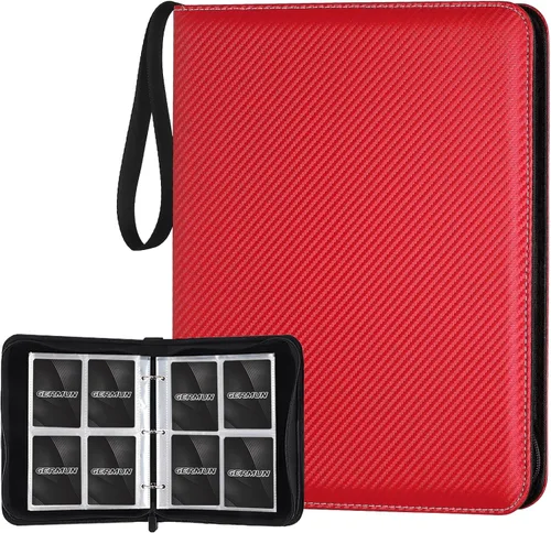 Vista 30 de GERMUN Carpeta de tarjetas coleccionables con 12 bolsillos, 720 bolsillos, carpeta de colección de tarjetas, carpeta de álbum de tarjetas para MTG