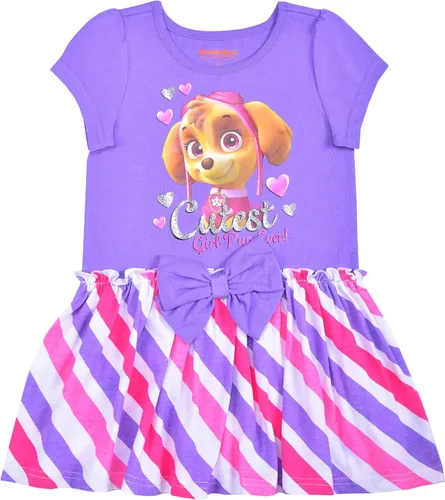 Vista 5 de Nickelodeon - Vestidos de Patrulla Canina para niñas pequeñas, paquete de 2