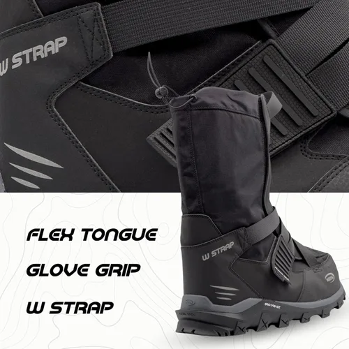 Vista 4 de Neos Klondike Botas impermeables de invierno para hombre y mujer - EH, antideslizantes, para nieve, botas de trabajo - Calificadas para -20°F