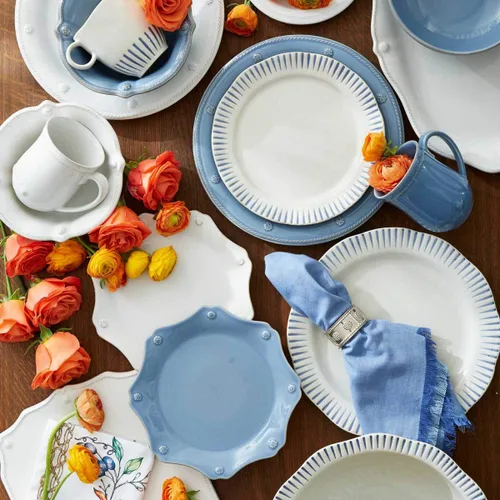 Vista 3 de Taza acampanada Berry & Thread - Whitewash