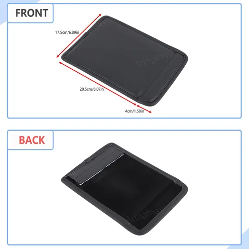 Vista 7 de Aunginsy Funda para caja de almacenamiento oculta compatible con Toyota Tundra 2022 2023 2024 2025 2026, bandeja organizadora de consola central