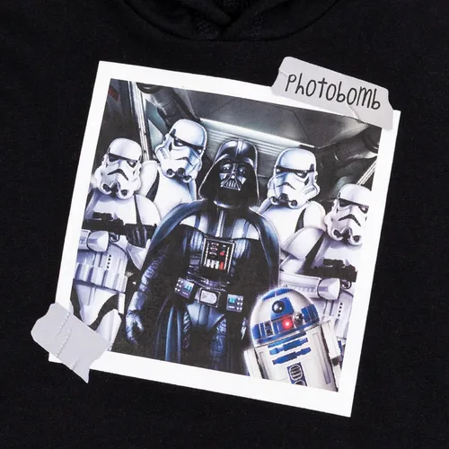Vista 2 de STAR WARS R2-D2 Stormtrooper Darth Vader - Sudadera con capucha de forro polar para niños pequeños a grandes