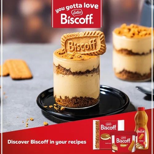 Vista 8 de Lotus Biscoff Crumble - Galletas de bizcocho caramelizadas desmenuzadas - Bolsa de 1.65 libras