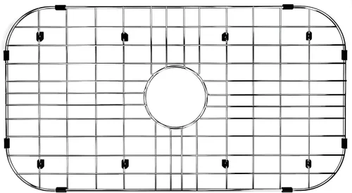 Vista 14 de Rejilla de fregadero grande, protector de fregadero para fregadero de cocina, 18-1/8 pulgadas de largo x 13-3/8 pulgadas de ancho, rejilla