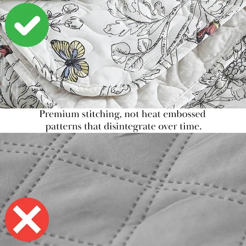 Vista 6 de Southshore Fine Living, Inc. Juego de ropa de cama con edredón extragrande, juego de edredón de 2 piezas Twin XL con funda de almohada a juego 04