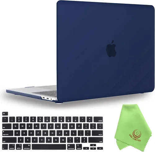 Vista 46 de UESWILL Compatible con MacBook Pro de 13 pulgadas M1 M2 2016-2024 versión A2338 A2289 A2251 A2159 A1989 A1706 A1708, con Touch Bar USB-C, funda