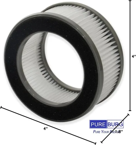 Vista 8 de PUREBURG Filtro de repuesto compatible con Crane EE-5073 HS-1957 y Black and Decker AP-1408 AP1408 BXFD52006GB ventilador purificador de aire