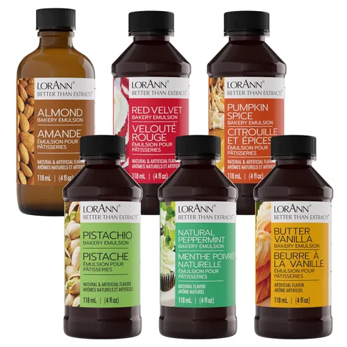 Vista 28 de LorAnn Oils Emulsión de almendras para panadería: True Essence, ideal para potenciar los tonos de frutas en pasteles, galletas y postres, sin