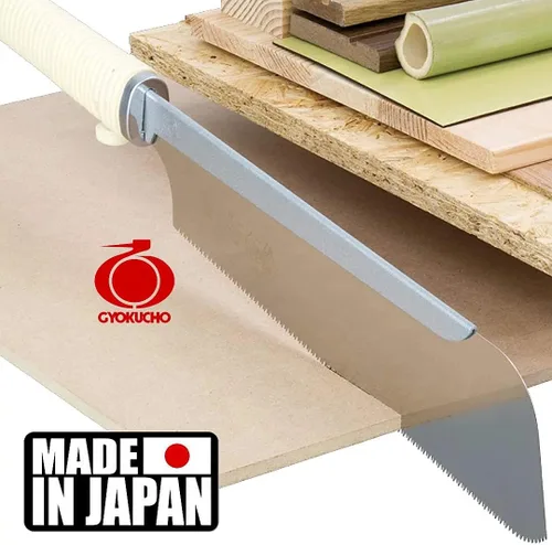 Vista 3 de Gyokuch Razorsaw Dozuki Saw 9.449 in No. 306 con hoja reemplazable