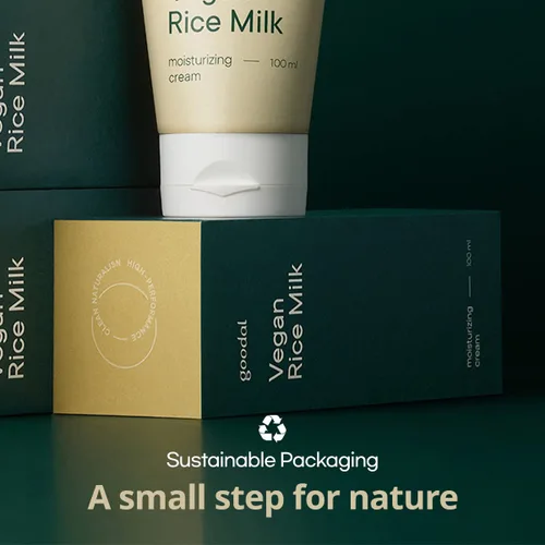 Vista 7 de Crema hidratante de leche de arroz vegana suave Goodal 2.36 fl oz.