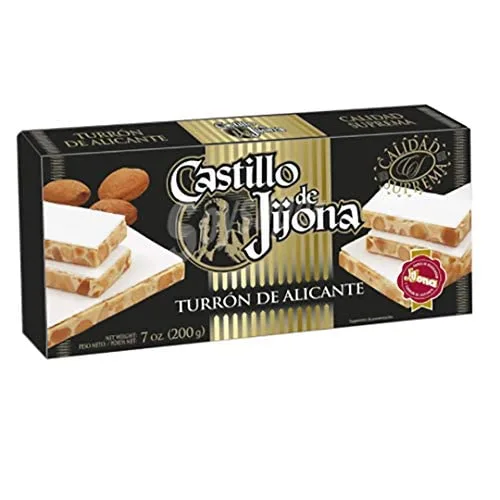 Vista 2 de Turrones de Almendra Turrón de Almendra Importado de Jijona España (Turron de Alicante)
