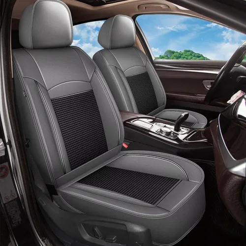 Vista 17 de Fundas de asiento delantero para Volvo XC40 2019-2023 2024 2025: funda de asiento de automóvil de cuero, impermeable, transpirable, protector