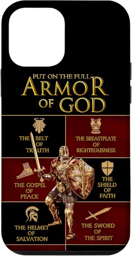 Vista 16 de Warrior of God Put On The Full Armor of God Funda para iPhone 17