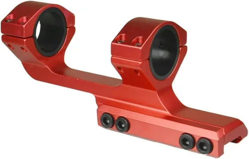 Vista 4 de Construcción premium, aluminio compensado Picatinny Weaver Scope Mounts 30mm/1" con insertos