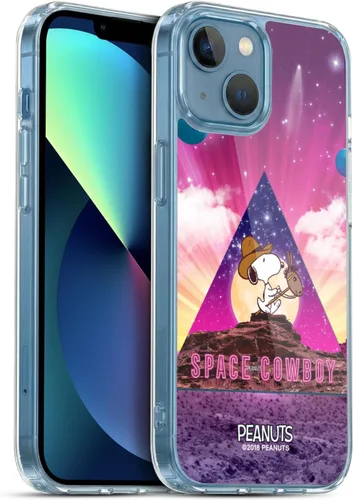 Vista 179 de Head Case Designs Funda de gel con licencia oficial de Peanuts Nebula Cactus Needles Snoopy Space Cowboy [protección de grado militar] compatible