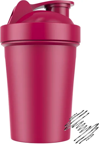 Vista 5 de JEELA SPORTS Paquete de 5 botellas mezcladoras de proteínas para mezclas de proteínas, 20 onzas, vasos mezcladores aptos para lavavajillas