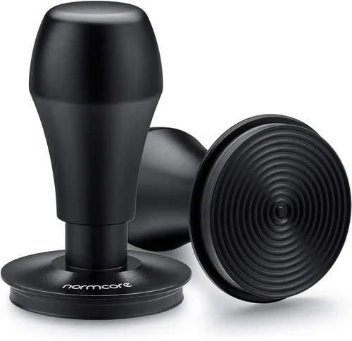 Vista 9 de Normcore Tamper para Espresso de 51 mm con base ondulada - Tamper con resorte - Muelles de repuesto de 15 lb / 25 lb / 30 lb - Mango y soporte