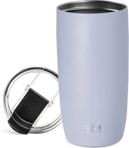 Vista 14 de Simple Modern Taza de café de viaje Tumbler con tapa abatible Reutilizable, aislada, de acero inoxidable, taza de café helado Cold Brew, termo