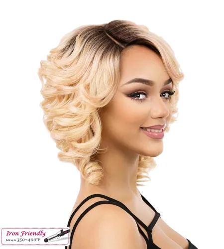 Vista 2 de it's a wig! Pelo Sintético Full Cap - MAGIC (1 Jet Black)