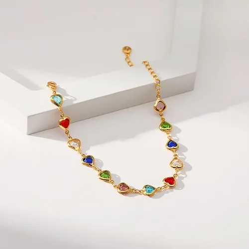 Vista 32 de Delicadas pulseras de oro para mujer, chapado en oro 18, ajustable, mal de ojo, mariposa, cuentas, perla, corazón, turquesa, hecha a mano para mujer