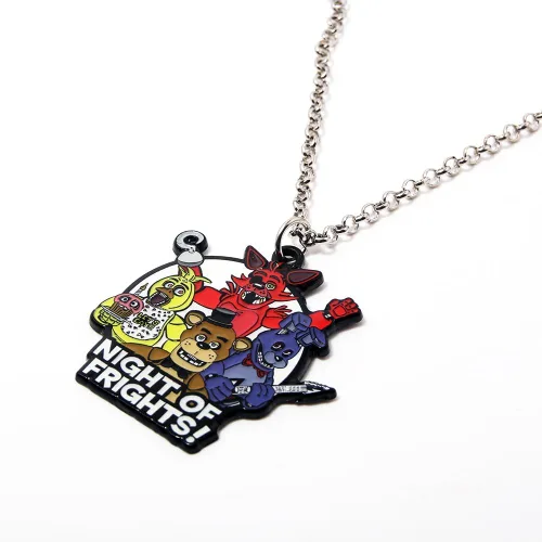 Vista 3 de FNAF - Insignia de guardia de seguridad Pin de guardia nocturno de Freddy Fazbear Regalos de disfraz de la FNAF para niños, hombres, mujeres