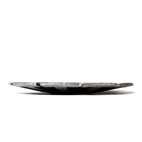 Vista 5 de Hoja de diamante cóncava de 5 "para corte curvado de fregadero de hormigón de mármol de granito