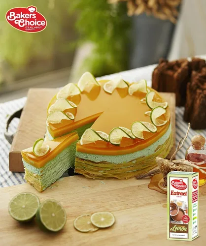 Vista 4 de Baker's Extracto de limón, 4 onzas. Extracto de limón totalmente natural sin azúcar para hornear y cocinar, sin gluten, sin lácteos, Kosher