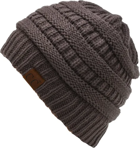 Vista 401 de C.C Trendy Warm Chunky Soft Stretch Cable Knit Beanie