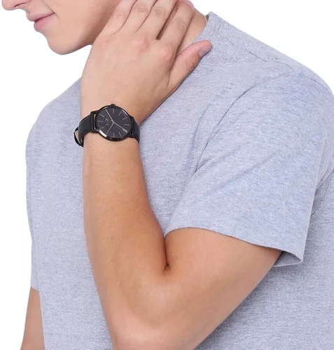 Vista 10 de Armani Exchange - Reloj de vestir de acero inoxidable para hombre