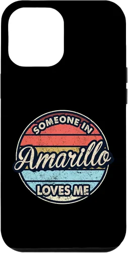 Vista 25 de iPhone 16 Someone In Amarillo Loves Me City US USA Case
