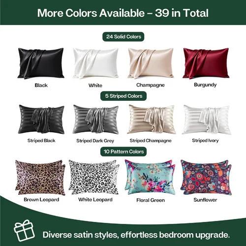 Vista 20 de MR&HM - Funda de almohada de satén