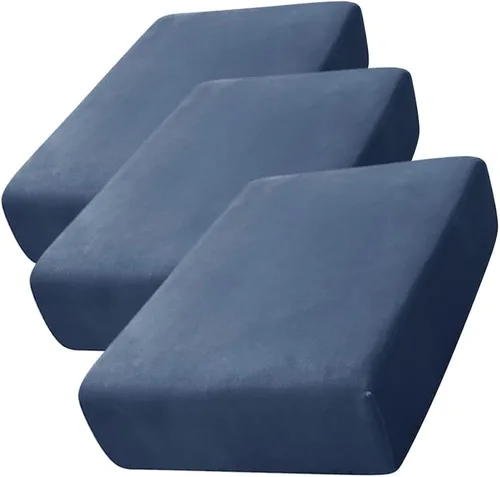 Vista 33 de CONRUSER Funda de cojín elástica de terciopelo suave, funda de cojín de felpa de terciopelo suave, fundas de sofá, protector de muebles con parte