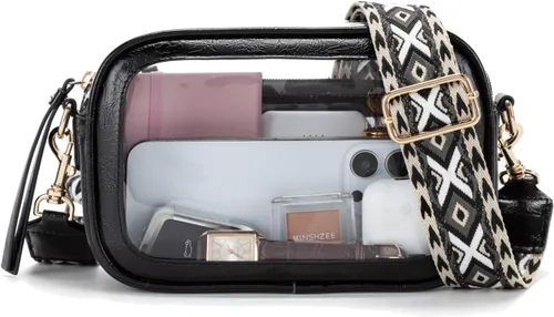 Vista 13 de Wuflyover Clear Purse for Women, Clear Bag for Stadium Events.