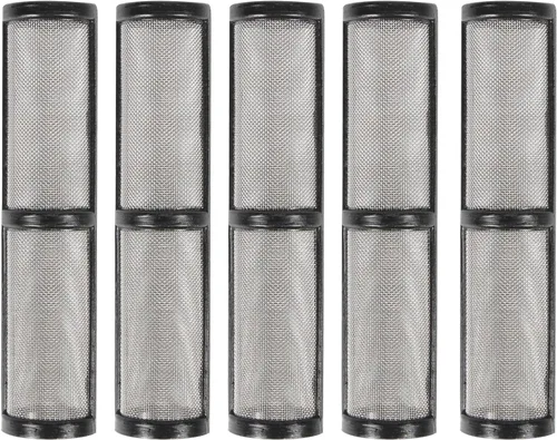 Vista 7 de Filtro pulverizador de pintura sin aire 246384 Filtro de colector de bomba 390 395 490 495 595 Pieza de repuesto 5 Pack 60 Pantalla de malla