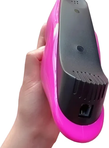 Vista 9 de Teléfono de labios, Teléfono residencial avanzado, Interesante boca en forma de labio, divertido cable de teléfono de plástico rosa rojo, teléfono