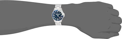 Vista 2 de Hamilton Reloj de hombre con esfera azul marino caqui azul automático H82345141, Negro -, Classic
