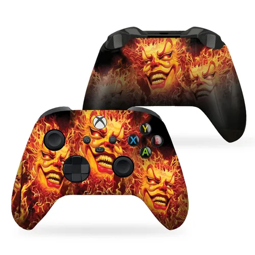 Vista 74 de DreamController Americcan Warrior Skull Custom X-box Controller Wireless compatible with X-box One/Series X/S Proudly Customized in USA with