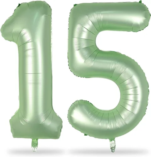 Vista 74 de Globos negros del número 10 para decoraciones de cumpleaños número 10, globos de helio de mylar de lámina de 40 pulgadas negros del número 1 & 0