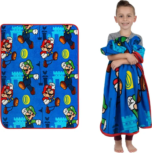 Vista 28 de Franco Dog Man Supa Book - Ropa de cama para niños, manta de felpa súper suave y acogedora, 40 x 50 pulgadas, (producto oficial)