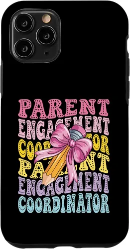 Vista 26 de iPhone XR Parent Engagement Coordinator Family Liaison Back to school Case