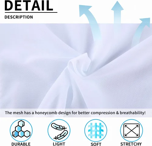 Vista 3 de MISS MOLY Compression Shirts for Men to Hide Gynecomastia Moobs Slimming Body Shaper Vest Abs Tank Top Undershirt